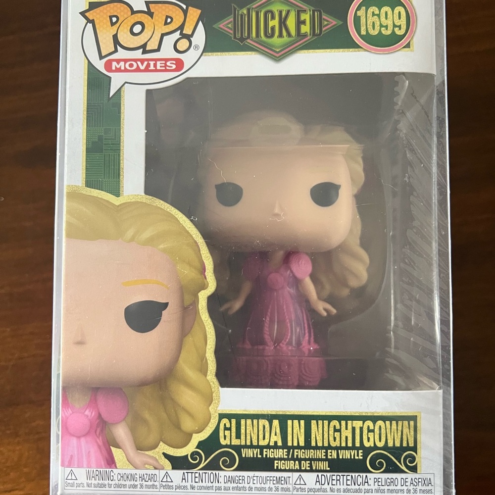 Funko Pop Glinda in Pink Gown Vinyl Figure